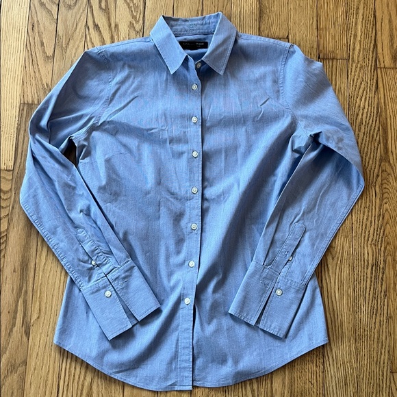 Banana Republic Tops - Banana Republic Light Blue Tailored Shirt